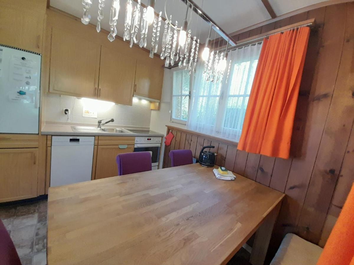 Cozy Chalet By Interlaken. Parking ริงเกนแบร์ก ภายนอก รูปภาพ